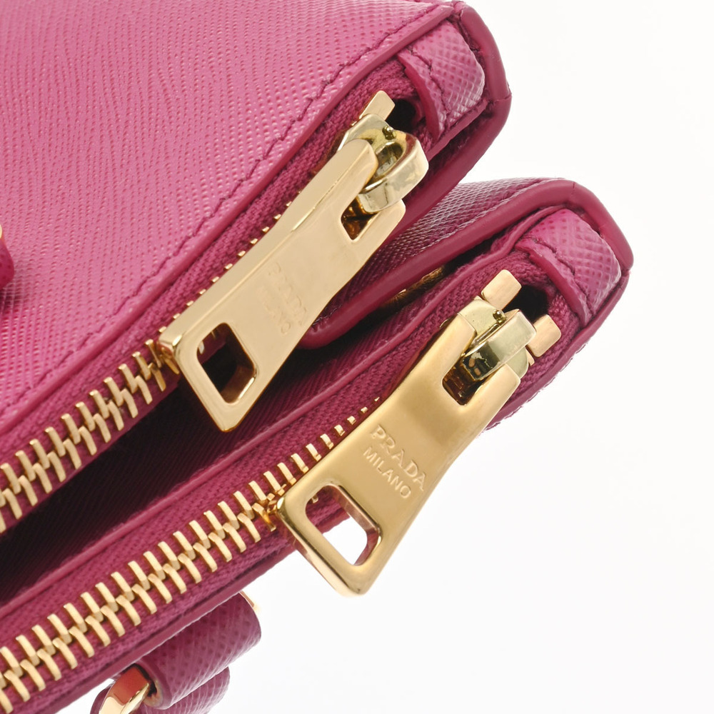 Prada Shoulder Bag Galleria 2way Saffiano Pink - Picture 8 of 11